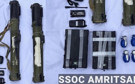 पंजाब: जंगल से भारी मात्रा में विस्फोटक बरामद, ISI के स्लीपर सेल को सक्रिय करने की थी योजना