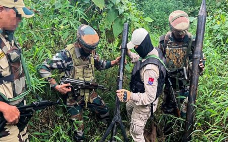 मणिपुर: सुरक्षाबलों का कड़ा प्रहार, 11 प्रतिबंधित उग्रवादी संगठनों के सदस्य धराए