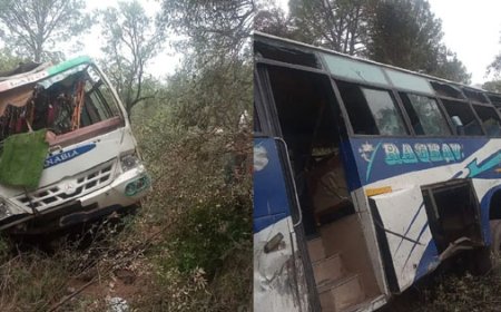 जम्मू-कश्मीर के पुंछ में दर्दनाक हादसा: यात्री बस गहरी खाई में गिरी, दो की मौत, 45 घायल