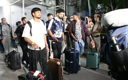 धर्मशाला से दिल्ली सुरक्षित पहुंचे खिलाड़ी व स्टाफ, बीसीसीआई ने वंदे भारत ट्रेन से की एहतियाती व्यवस्था