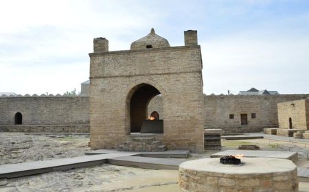 अजरबैजान में पुराना हिंदू मंदिर, दीवार पर लिखा हैं संस्कृत श्लोक