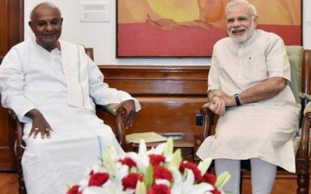 92वें जन्मदिन पर पीएम मोदी ने पूर्व पीएम देवेगौड़ा दी बधाई