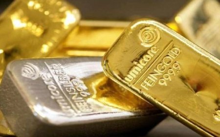 सोने और चांदी की कीमत में ठंडक