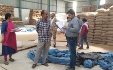 शिवपुरी में राशन वितरण में लापरवाही, 700 क्विंटल खराब गेहूं जब्त