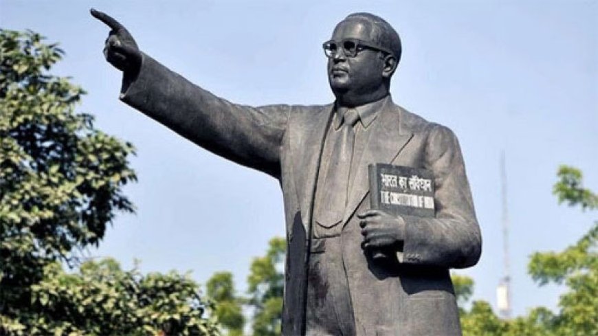 धार: बाबा साहब की मूर्ति के साथ छेड़छाड़, पहली बार चोरी, दूसरी बार तोड़ी, तीसरी बार पुनः स्थापित