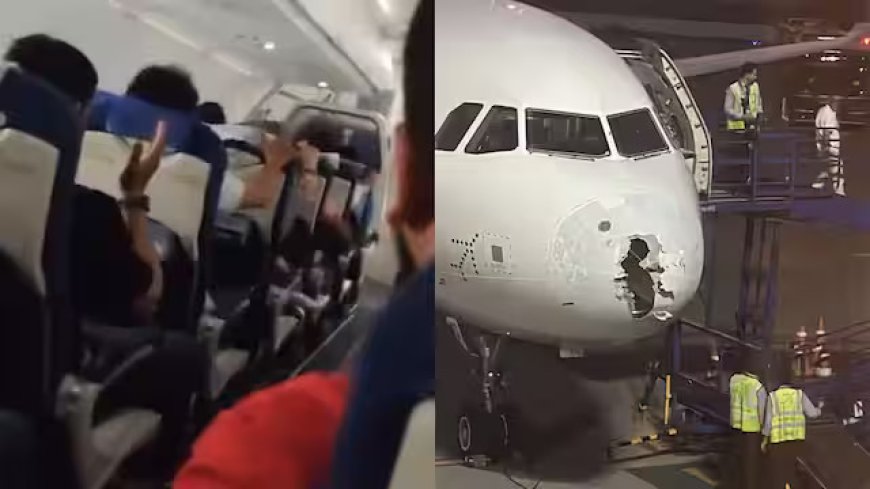 श्रीनगर में इंडिगो फ्लाइट 6ई2142 तूफान और ओलावृष्टि से बाल-बाल बची, सुरक्षित लैंडिंग