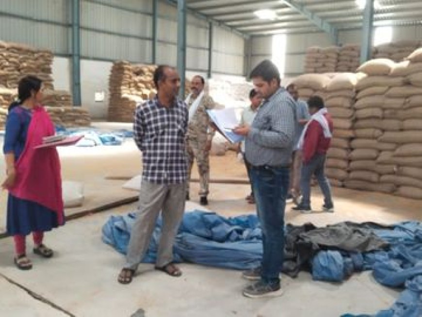 शिवपुरी में राशन वितरण में लापरवाही, 700 क्विंटल खराब गेहूं जब्त