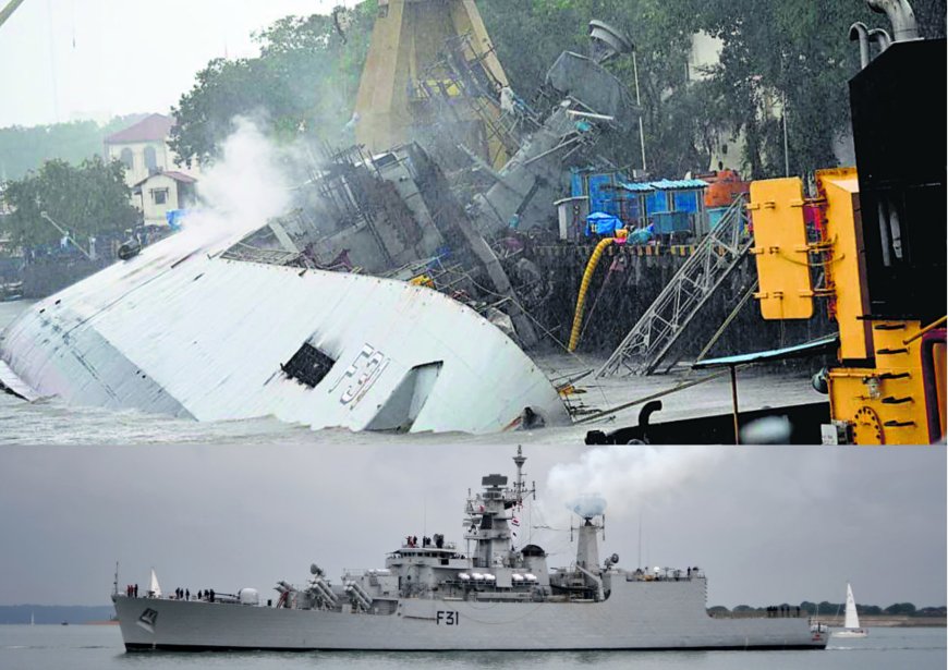 INS ब्रह्मपुत्र जल्द लौटेगा समुद्र में, मरम्मत कार्य तेज