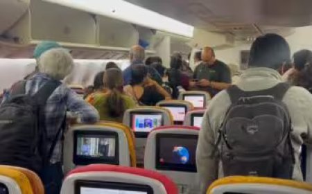 एयर इंडिया की फ्लाइट में तकनीकी खराबी: सैन फ्रांसिस्को से मुंबई जा रही एयर इंडिया की फ्लाइट में खराबी आई, यात्रियों को कोलकाता में उतारा गया;