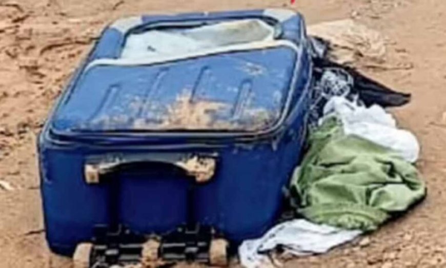 लोनी बॉर्डर थाना क्षेत्र के शिवपुरी वाटिका के पास सूटकेस में एक महिला का शव मिलने से इलाके में सनसनी