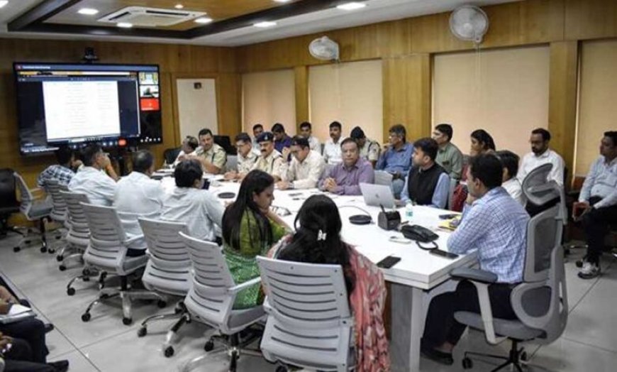 भोपाल शहर में सड़क सुरक्षा को लेकर विभिन्न एजेंसियों की हुई बैठक