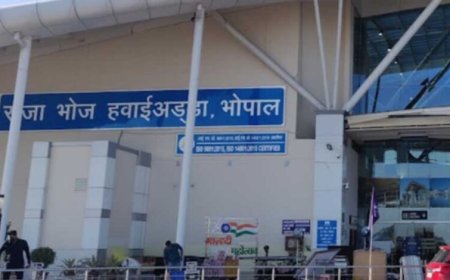 भोपाल : राजा भोज एयरपोर्ट को बम से उड़ाने की धमकी, सर्चिंग ऑपरेशन शुरु