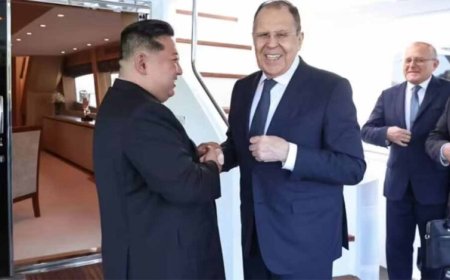 रूस-उत्तर कोरिया की नजदीकी परवान पर, लावरोव की किम जोंग उन से मुलाकात, अमेरिका-जापान को चेतावनी