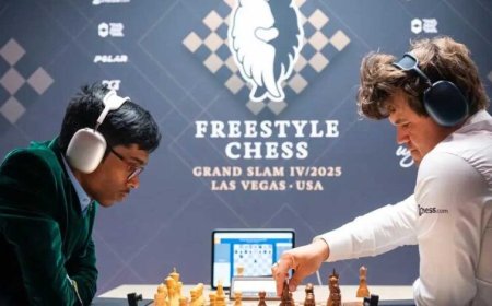 शतरंज में प्रज्ञानंद का धमाका, वर्ल्ड चैंपियन कार्लसन को दी मात