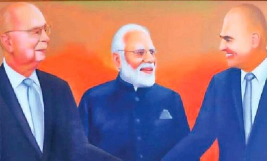 भोपाल के चित्रकार राज सैनी ने PM मोदी पर 200 फीट लंबी पेंटिंग बनाकर वर्ल्ड बुक ऑफ रिकॉर्ड लंदन में अपना नाम दर्ज कराया