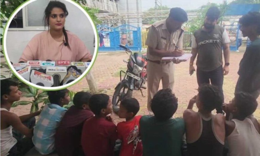 विदिशा रेलवे स्टेशन से 20 नाबालिग बच्चों का हुआ रेस्क्यू, 6 तस्कर गिरफ्तार