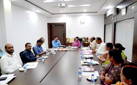 महापौर की अध्यक्षता में मेयर इंन काउसिल की बैठक आयोजित