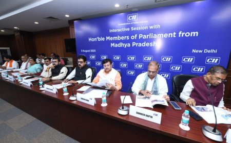 “मध्यप्रदेश की औद्योगिक उड़ान को मिलेगी नई रफ्तार: नई दिल्ली में CII और सांसदों के बीच संवाद”