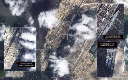 Exclusive: ऑपरेशन सिंदूर में सामने आई सैटेलाइट तस्वीरें, ईरान बॉर्डर के पास छिपे दिखे पाक वॉरशिप