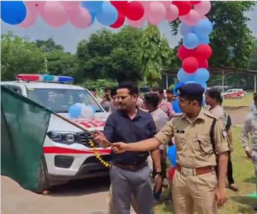 छतरपुर जिले को मिली डायल 112 की 31 नई गाड़ियाँ, अब सुरक्षा होगी और मजबूत