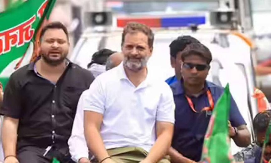 इंडिया गठबंधन का नया अभियान: घर-घर पहुंचेगा अधिकार पर्चा, शेखपुरा से तेजस्वी की यात्रा शुरू