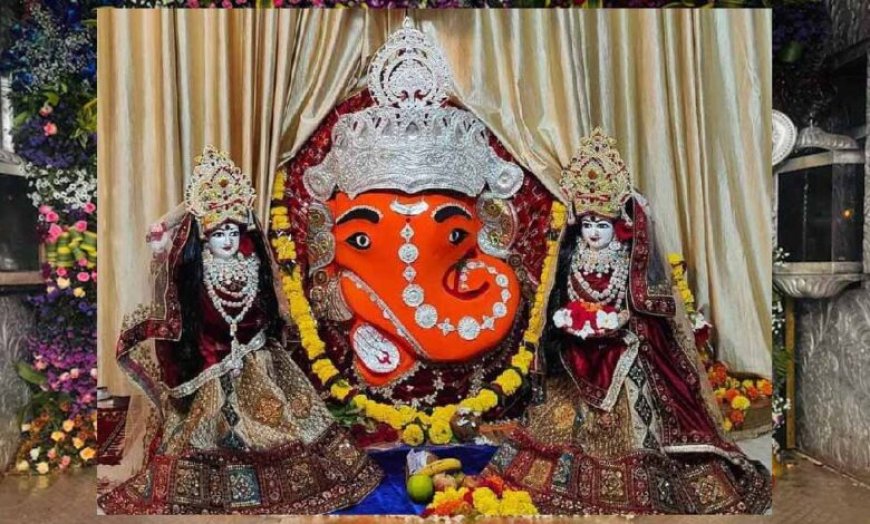 उज्जैन-सीहोर में गणेश उत्सव: खजराना गणेश 5 करोड़ के आभूषणों में, चिंतामण गणेश को एक लाख लड्डू