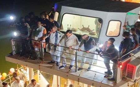 मुख्यमंत्री डॉ. यादव ने चम्बल नदी में क्रूज़ की सवारी की और गुनगुनाए गीत