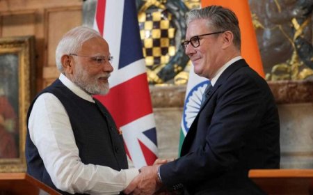ब्रिटिश पीएम कीर स्टार्मर का पहला भारत दौरा, ट्रेड डील के बाद रिश्तों में नई गर्माहट