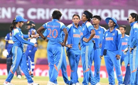 वर्ल्ड कप में टीम इंडिया की दमदार शुरुआत, हरमनप्रीत की अगुवाई में श्रीलंका पर जीत