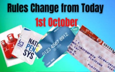 आज से बदल गए नियम: LPG, UPI और रेल टिकट बुकिंग सहित ये 5 बड़े बदलाव जानिए