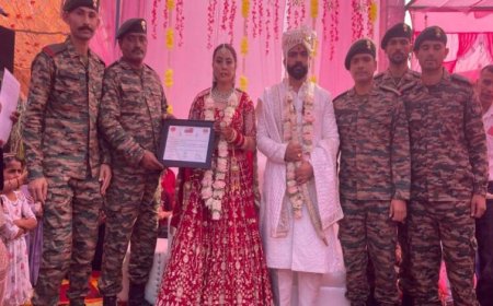 शहीद की बहन की शादी में सैनिकों ने फूलों से सजी छतरी उठाई, भाई का फर्ज निभाते हुए हिमाचल में अनोखा दृश्य