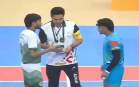 एशियन यूथ गेम्स में भारत ने पाकिस्तान को कबड्डी में हराया, लेकिन मैच के बाद नहीं मिले हाथ