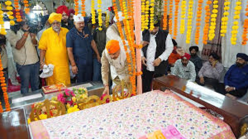 गुरुनानक जयंती पर सीएम डॉ. मोहन यादव ने गुरुद्वारे में की अरदास, दी शुभकामनाएं