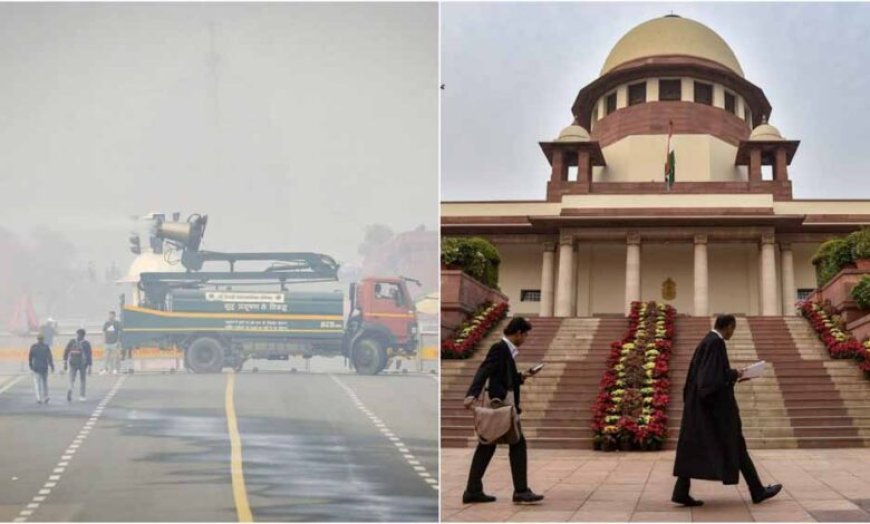 प्रदूषण पर सुप्रीम कोर्ट सख्त: WHO की सीमा 50, दिल्ली-NCR में एयर क्वालिटी 450 पार