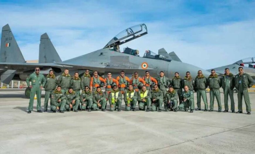 फ्रांस के आसमान में गरुड़ का दबदबा: भारतीय वायुसेना ने दिखाया दमखम