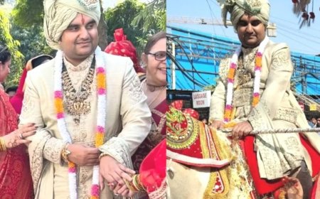 वृंदावन के प्रसिद्ध कथावाचक इंद्रेश उपाध्याय की शाही शादी, 5 दिसंबर को ताज आमेर में होगी विवाह रस्म