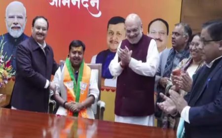 बीजेपी के नए कार्यकारी अध्यक्ष नितिन नबीन ने संभाला कार्यभार, जेपी नड्डा और अमित शाह की मौजूदगी में