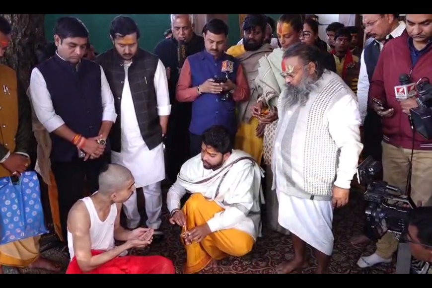 गुफा मंदिर में शास्त्रानुसार घरवापसी, मंत्री सारंग के हस्तक्षेप से FIR दर्ज