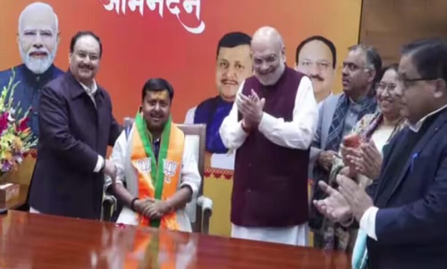 बीजेपी के नए कार्यकारी अध्यक्ष नितिन नबीन ने संभाला कार्यभार, जेपी नड्डा और अमित शाह की मौजूदगी में