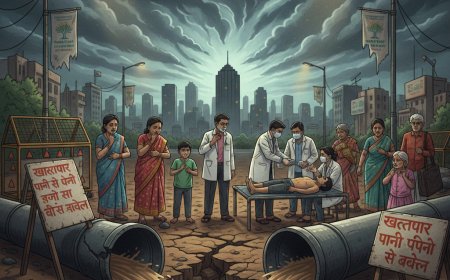 इंदौर की स्वच्छता छवि पर ‘जहरीले पानी’ का साया, दूषित पेयजल से मची तबाही