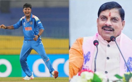 मुख्यमंत्री मोहन यादव के हस्तक्षेप से बहाल हुई क्रिकेटर क्रांति गौड़ के पिता की नौकरी