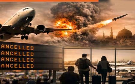 मिडिल ईस्ट संकट का असर हवाई यात्रा पर, भारत में 180 फ्लाइट्स रद्द; यात्रियों के लिए एडवाइजरी जारी