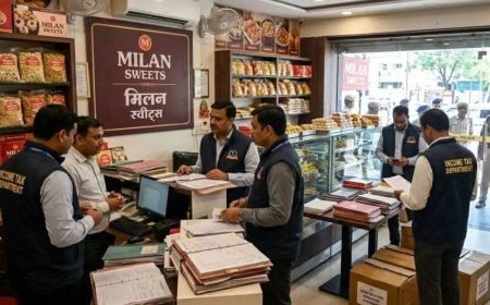 भोपाल के मशहूर मिलन स्वीट एंड रेस्टोरेंट पर IT का छापा, टैक्स चोरी की आशंका में जांच