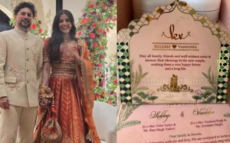 कुलदीप यादव की शादी का जश्न शुरू, वंशिका संग थिरके, चहल और रिंकू भी पहुंचे