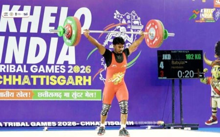 आर्थिक तंगी से जूझते हुए झारखंड के वेटलिफ्टर बाबूलाल हेम्ब्रम एक-एक मेडल के साथ बना रहे हैं अपनी पहचान