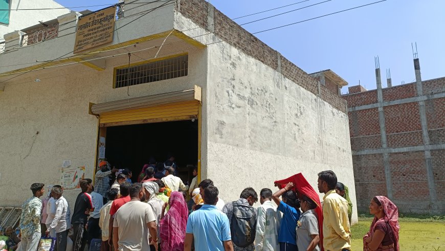 भोपाल: राशन व्यवस्था पर फूटा गुस्सा, वार्ड 74 दामखेड़ा में लोग परेशान