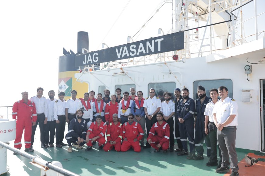 47,000 MT LPG के साथ MT Jag Vasant की एंट्री, ऊर्जा आपूर्ति को मिली नई ताकत