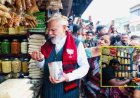 चुनाव प्रचार के दौरान PM मोदी ने लिया झालमुड़ी का स्वाद, बोले  - भाई, कितने की है