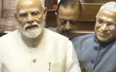 तीसरी बार उपसभापति बने हरिवंश, पीएम मोदी बोले— अनुभव और संतुलन पर सदन को भरोसा