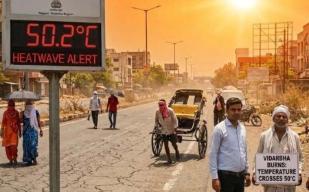 43 डिग्री: UP-MP सहित कई राज्यों में हीटवेव का अलर्ट, गोंदिया में ट्रैफिक सिग्नल बंद करने का फैसला